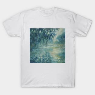 Morning on the Seine by Claude Monet T-Shirt